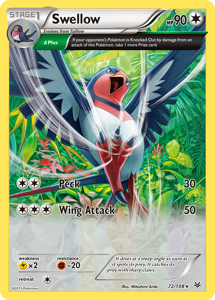 Swellow — Deck Exclusives #072/108