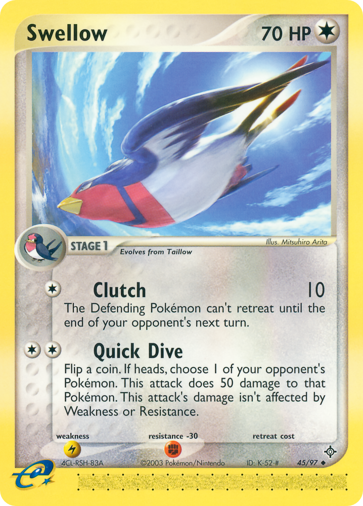 Swellow — Dragon #45/97