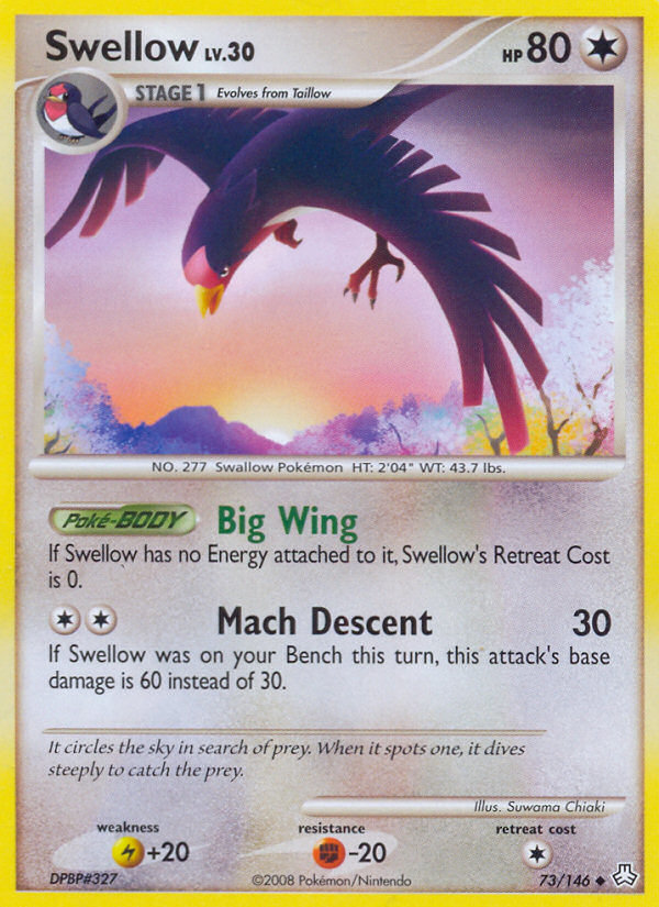 Swellow — Legends Awakened #73/146