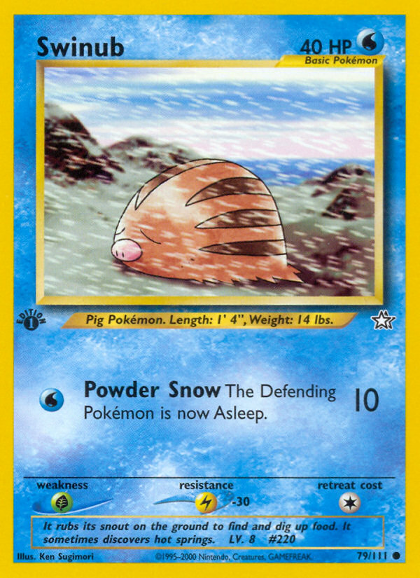 Swinub — Neo Genesis #079/111