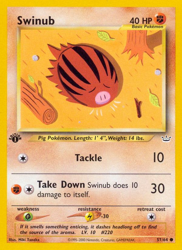 Swinub — Neo Revelation #57/64