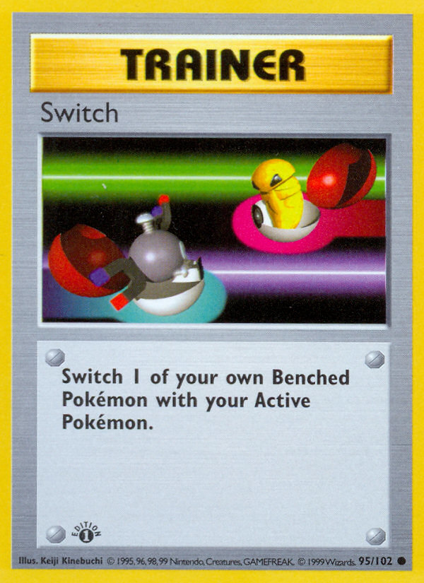 Switch — Base Set (Shadowless) #095/102