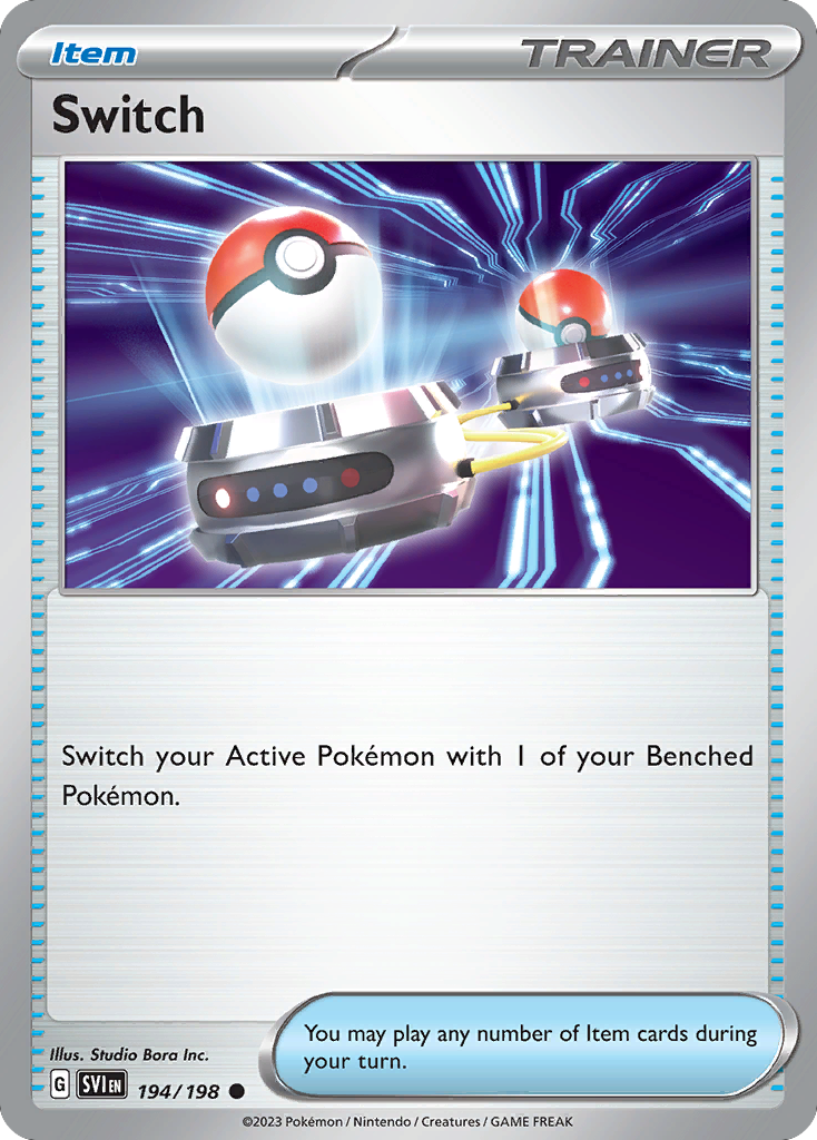 Switch — Prize Pack Series Cards #194/198