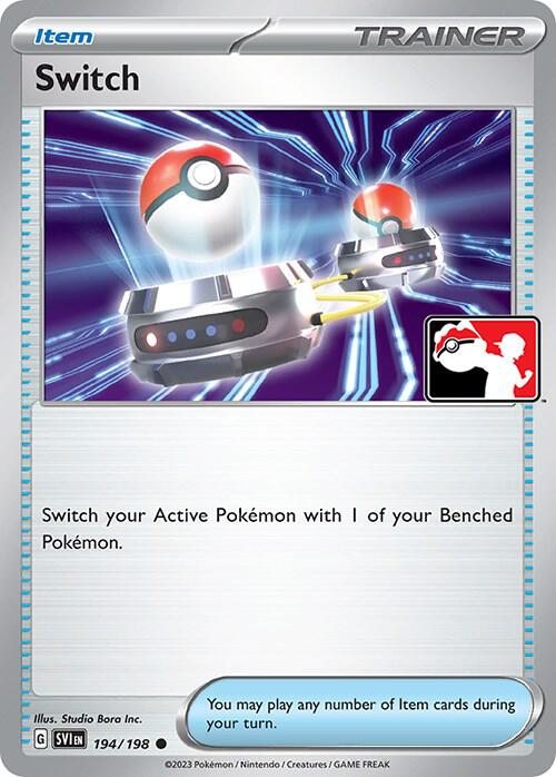 Switch — Prize Pack Series Cards #194/198