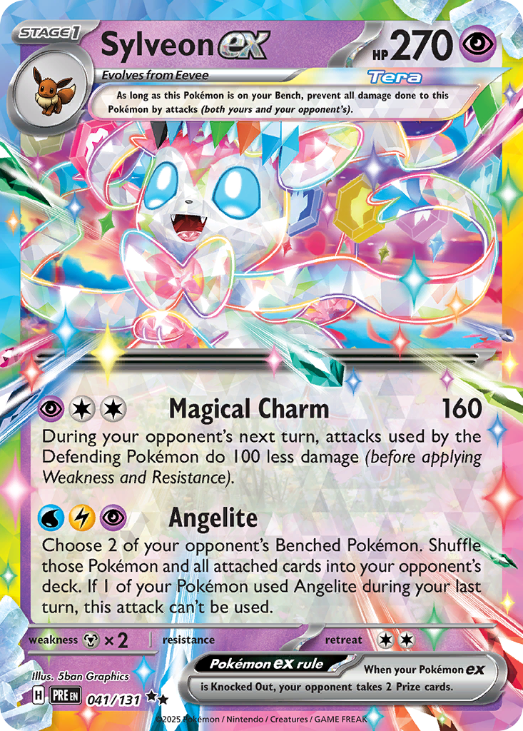 Sylveon ex — SV: Prismatic Evolutions #041/131