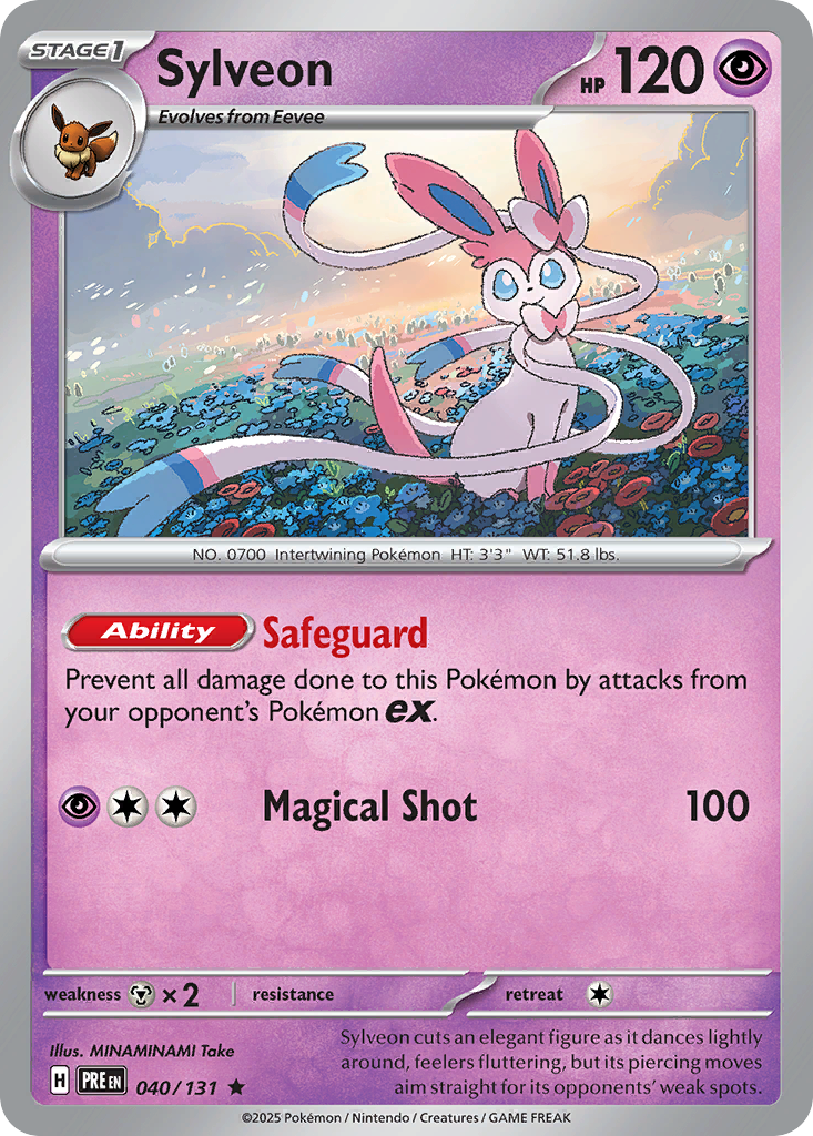 Sylveon (Poke Ball Pattern) — SV: Prismatic Evolutions #040/131