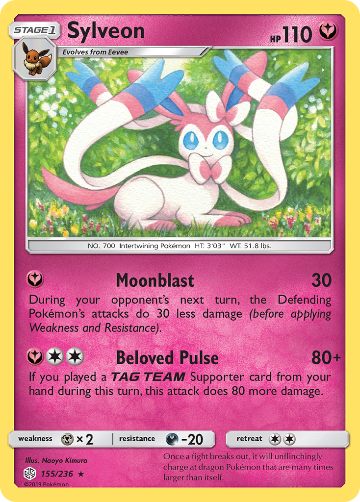 Sylveon — SM - Cosmic Eclipse #155/236