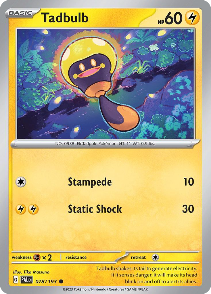 Tadbulb — SV02: Paldea Evolved #078/193