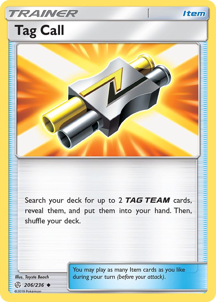 Tag Call — SM - Cosmic Eclipse #206/236
