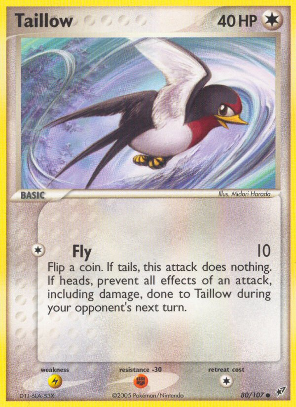 Taillow — Deoxys #80/107