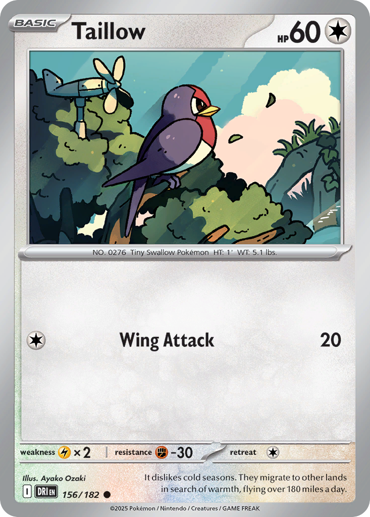 Taillow — SV10: Destined Rivals #156/182