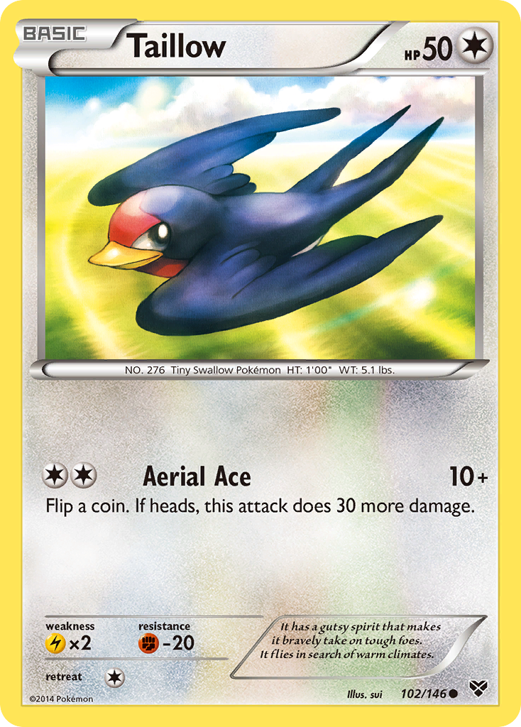 Taillow — XY Base Set #102/146