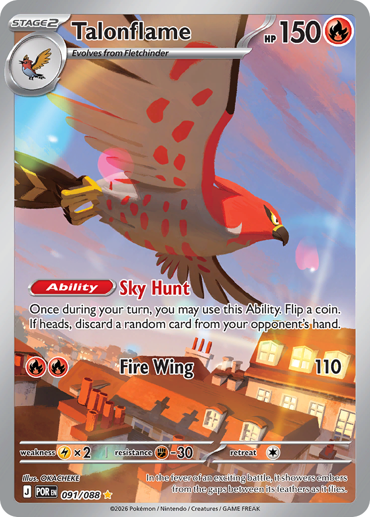 Talonflame — ME03: Perfect Order #091/088