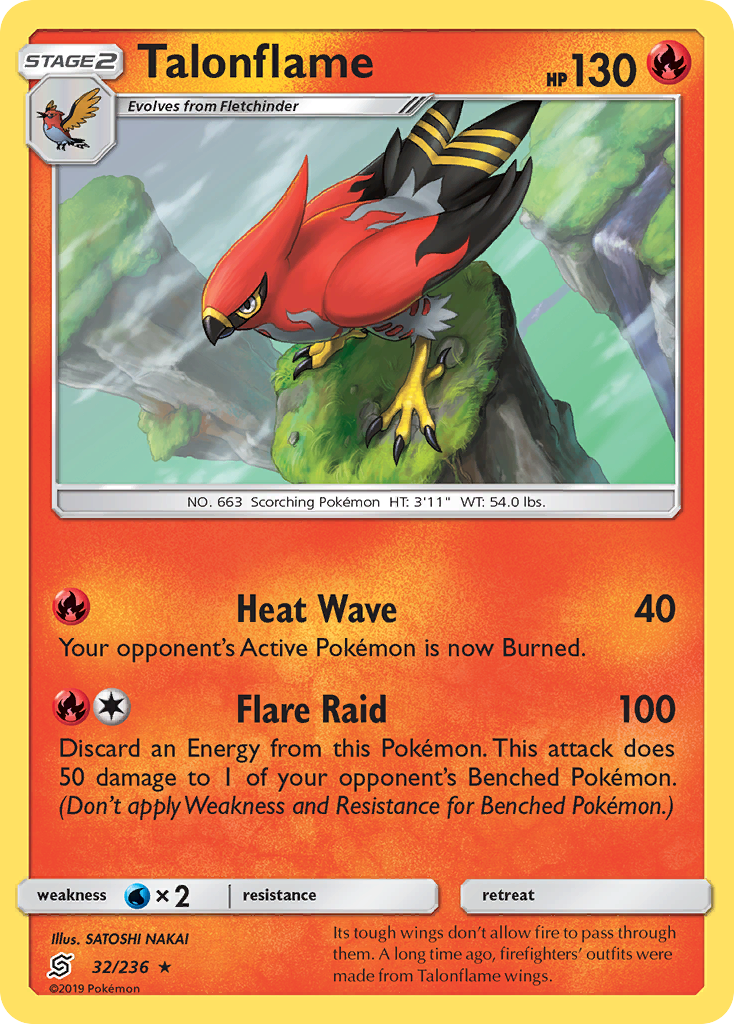 Talonflame — SM - Unified Minds #32/236