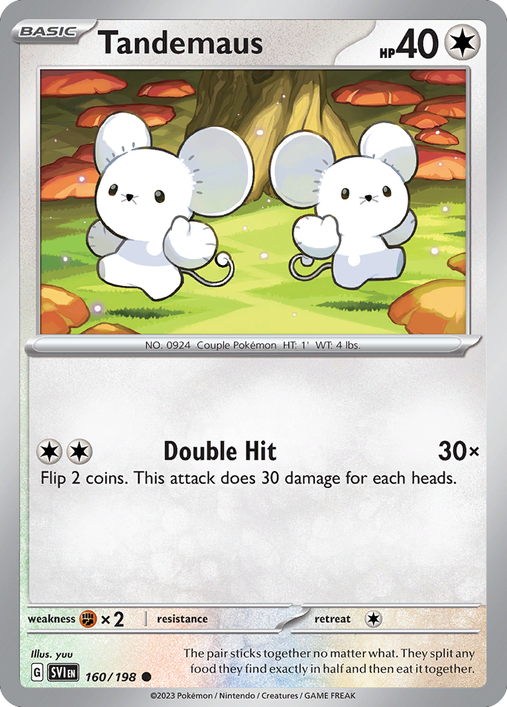 Tandemaus — SV01: Scarlet & Violet Base Set #160/198