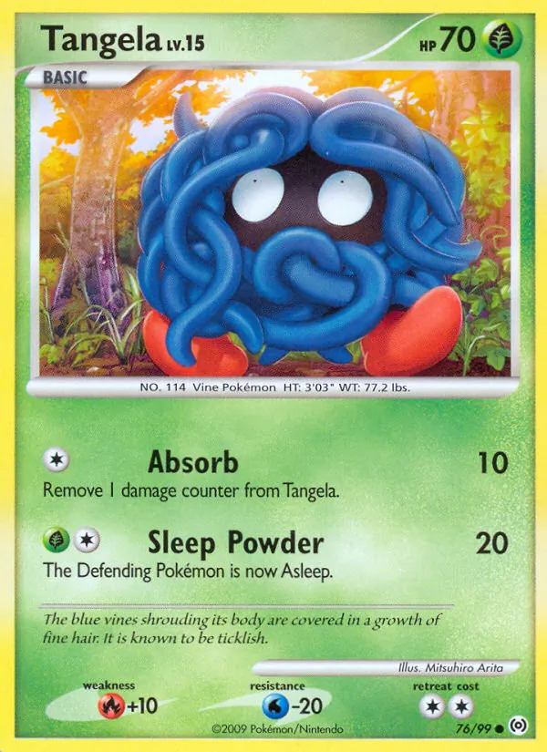 Tangela (76) — Arceus #76/99