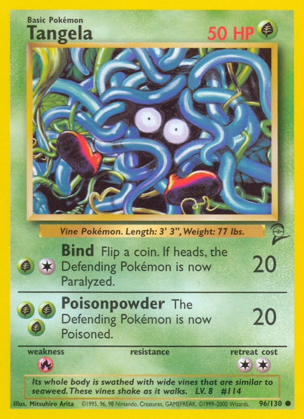 Tangela — Base Set 2 #096/130