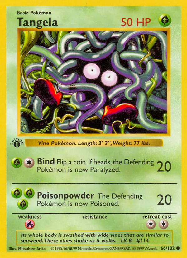 Tangela — Base Set #066/102
