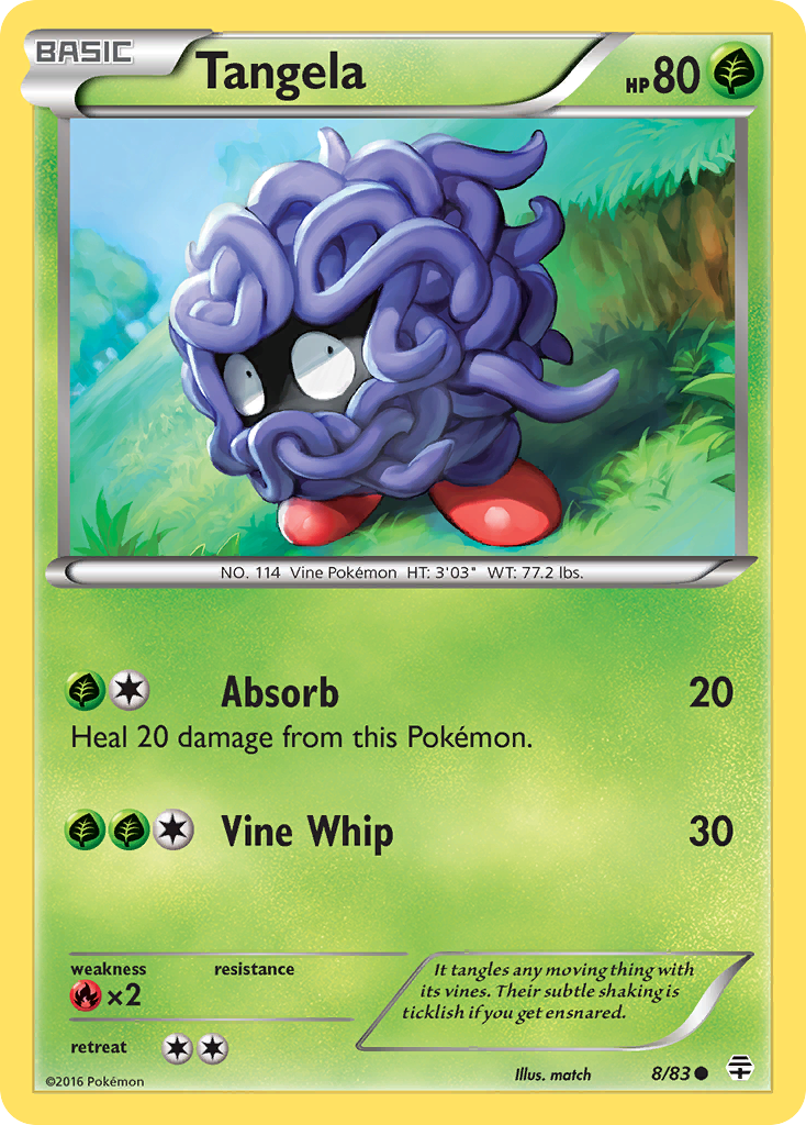 Tangela — Generations #8/83
