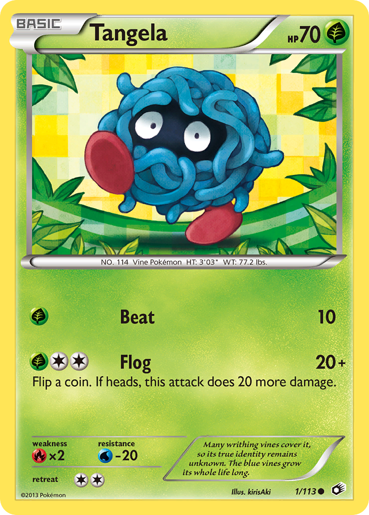 Tangela — Legendary Treasures #1/113