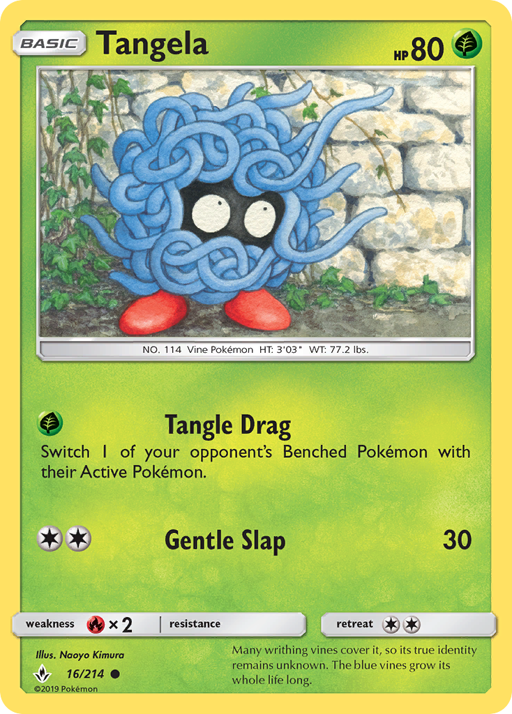 Tangela — SM - Unbroken Bonds #16/214