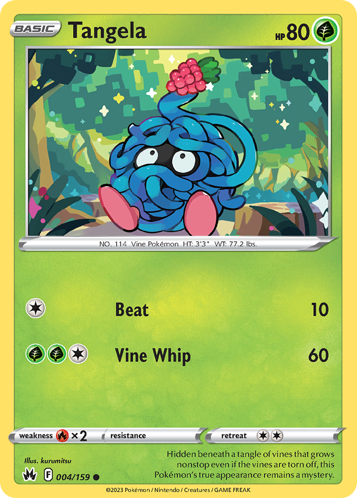Tangela — SWSH: Crown Zenith #004/159