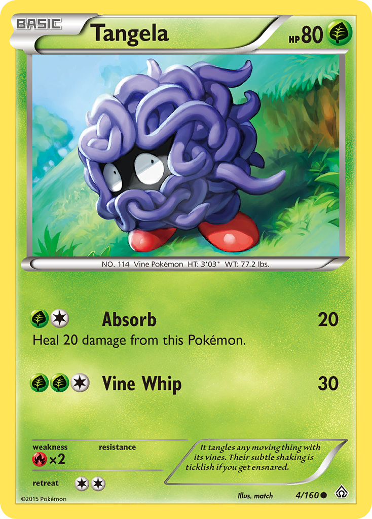 Tangela — XY - Primal Clash #4/160