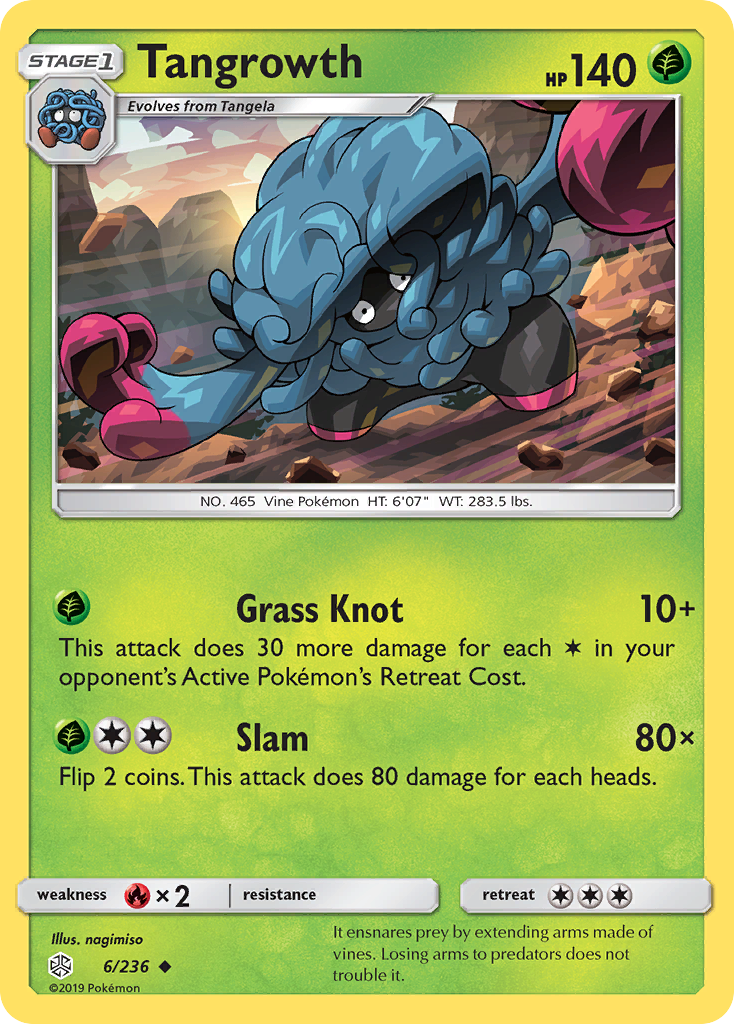 Tangrowth — SM - Cosmic Eclipse #6/236