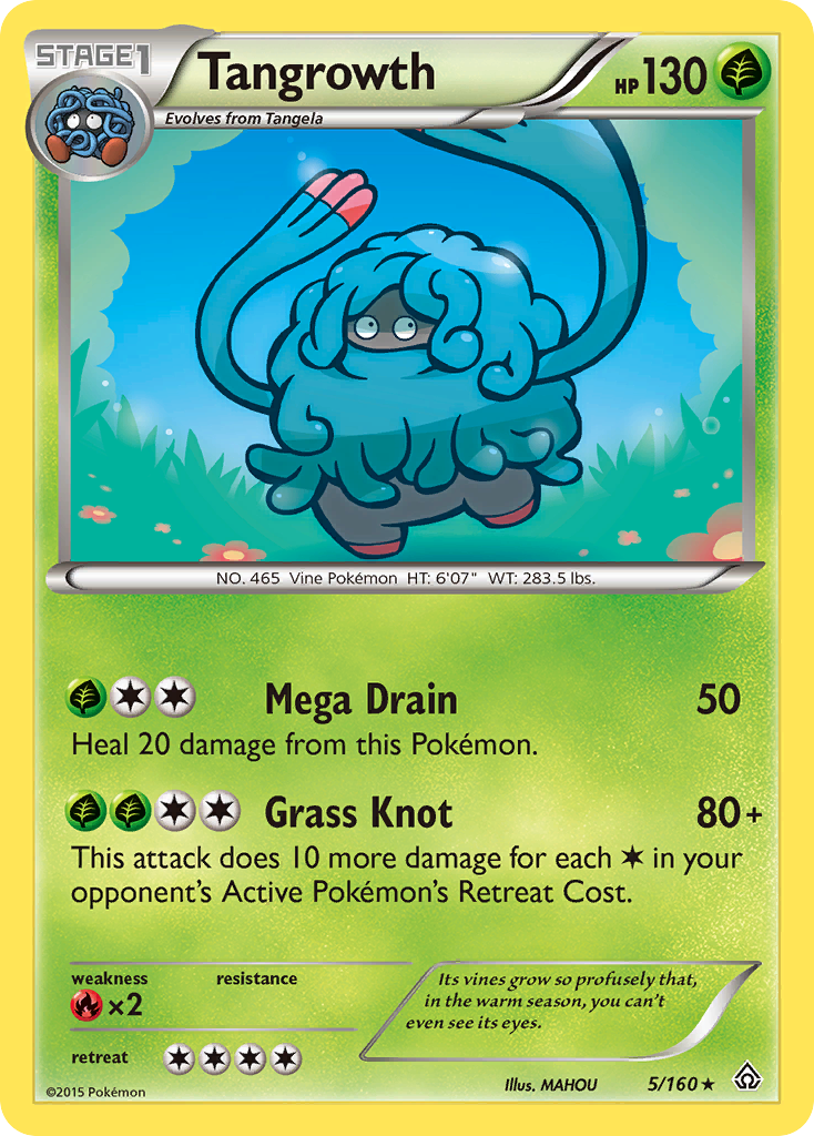 Tangrowth — XY - Primal Clash #5/160
