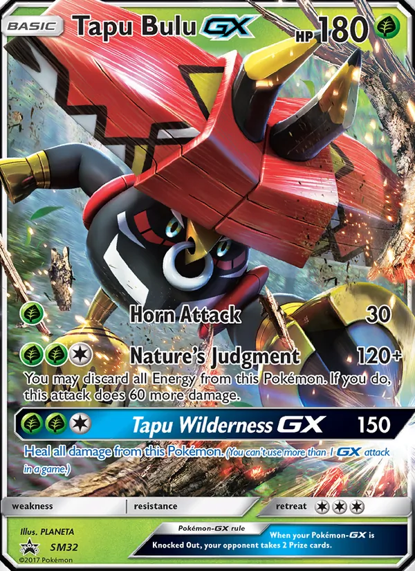 Tapu Bulu GX — SM Promos #SM32