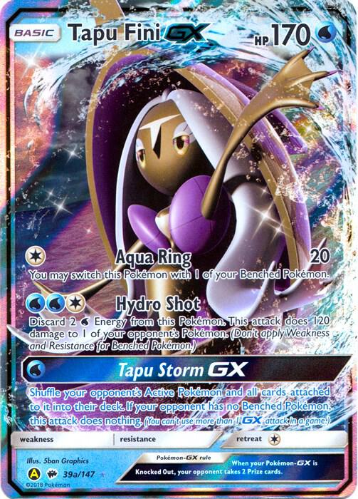Tapu Fini GX — Alternate Art Promos #039a/147