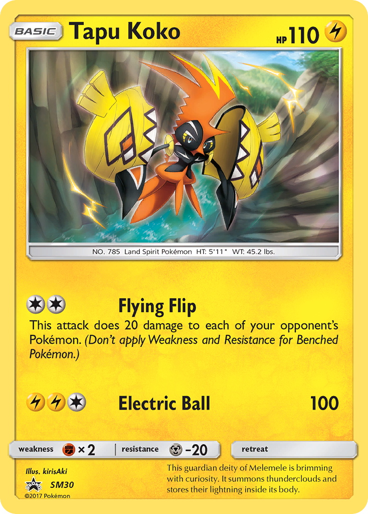 Tapu Koko — SM Promos #SM30