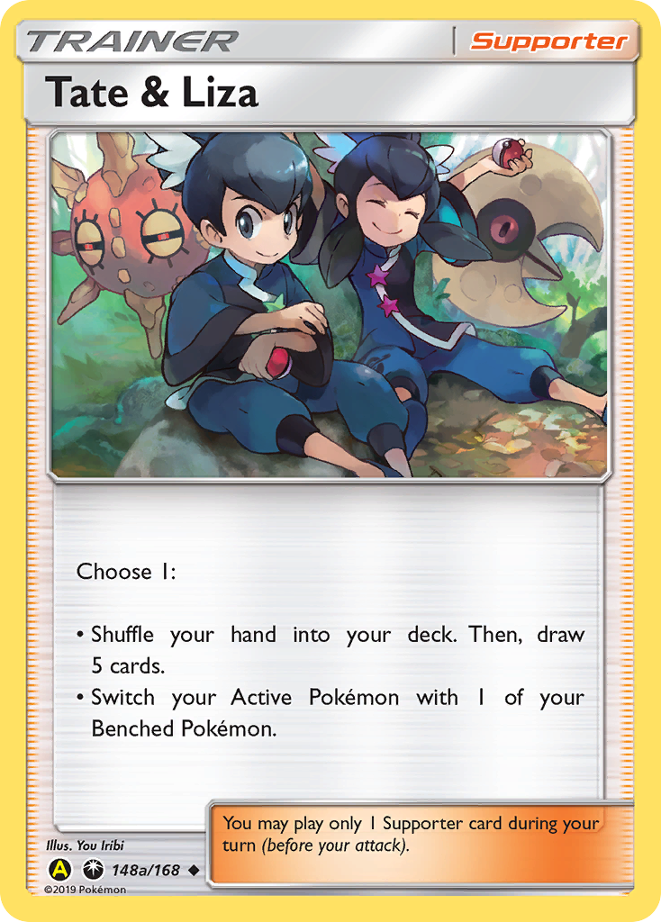 Tate & Liza — Alternate Art Promos #148a/168