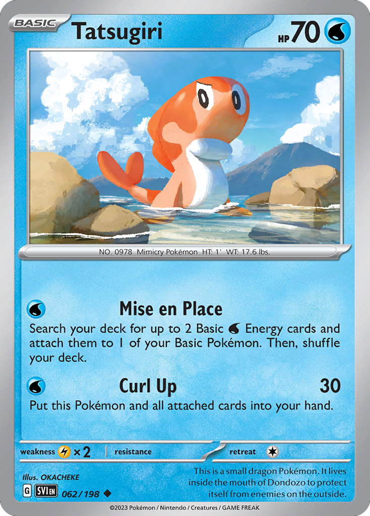 Tatsugiri — Prize Pack Series Cards #062/198