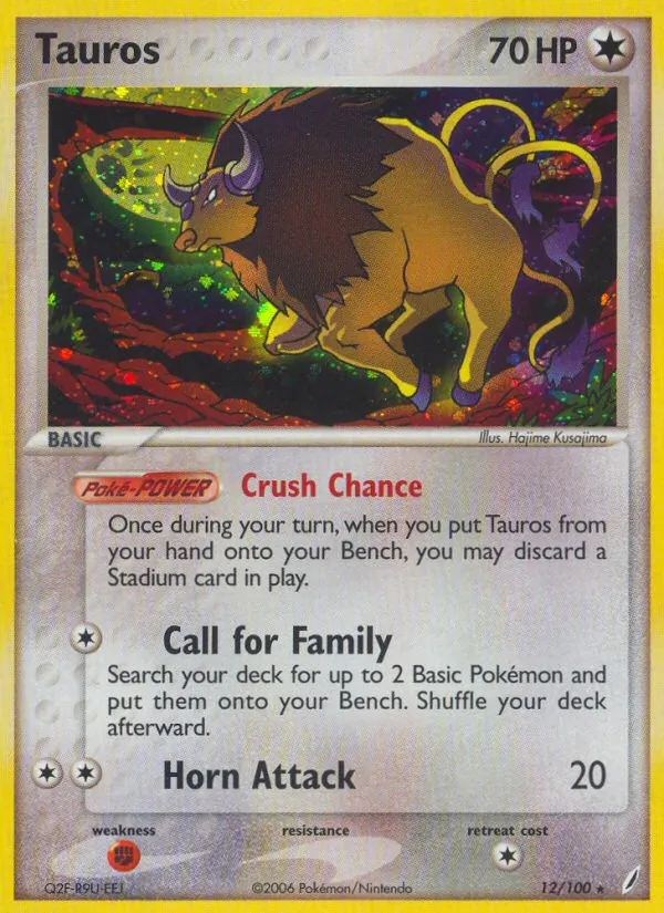 Tauros — Crystal Guardians #12/100