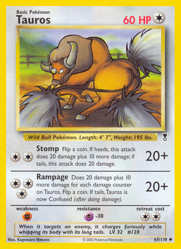 Tauros — Legendary Collection #065/110