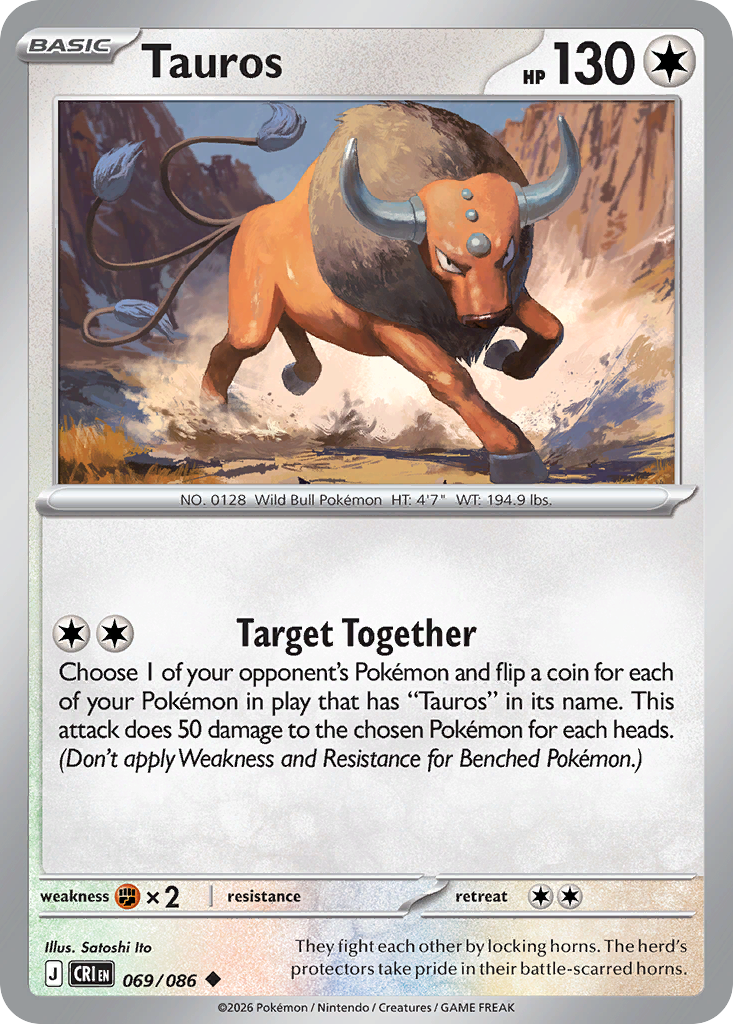 Tauros — ME04: Chaos Rising #069/086