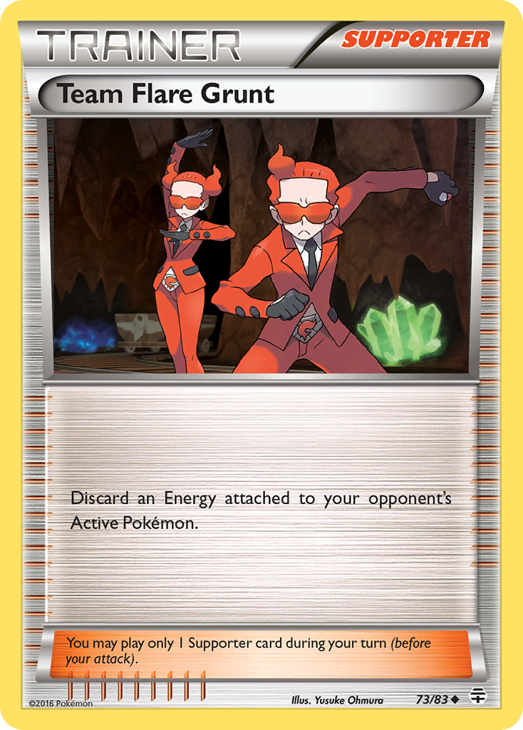 Team Flare Grunt — Generations #73/83