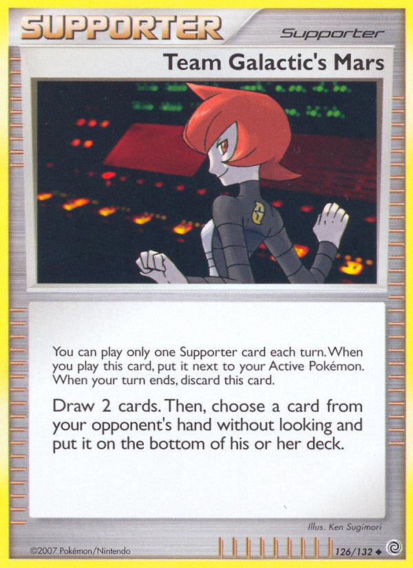 Team Galactic's Mars — Secret Wonders #126/132