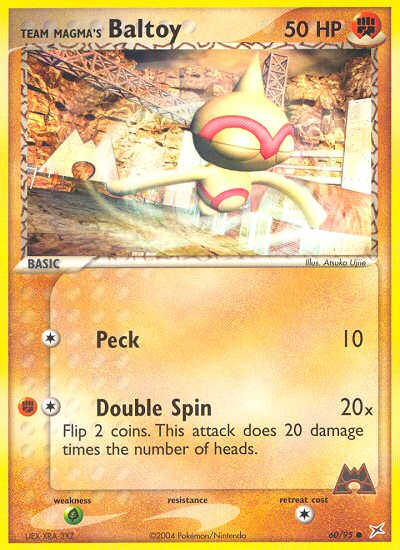 Team Magma's Baltoy — World Championship Decks #60/95