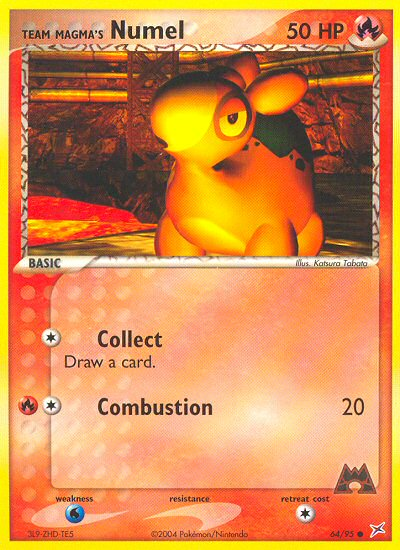 Team Magma's Numel — World Championship Decks #64/95