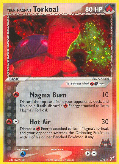 Team Magma's Torkoal — Team Magma vs Team Aqua #12/95