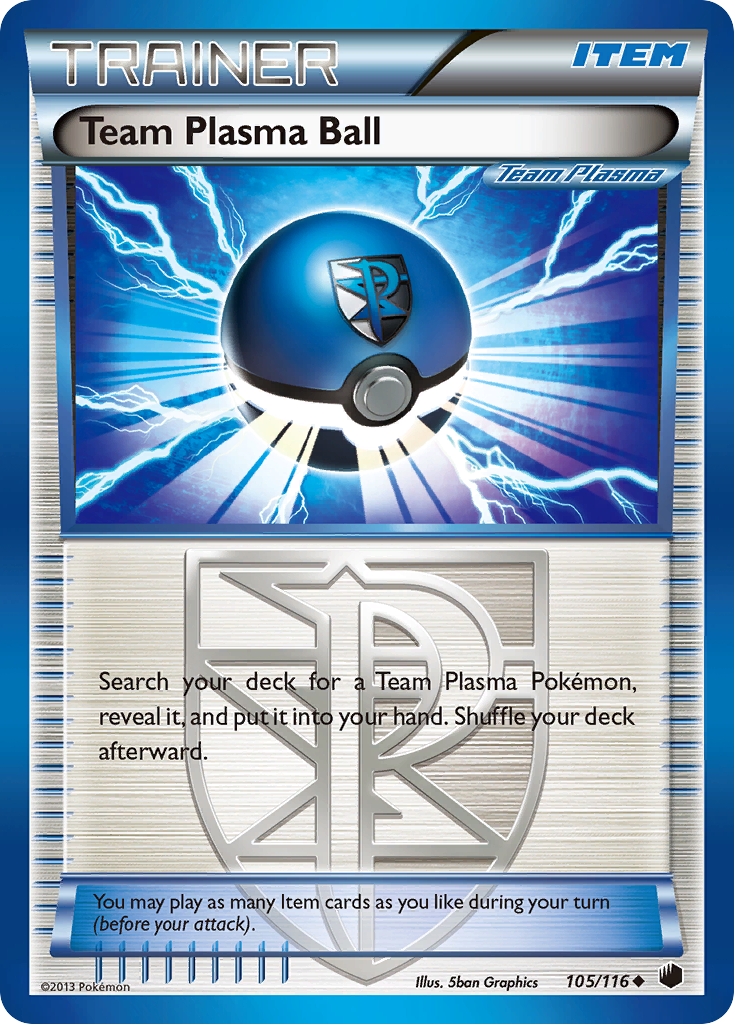 Team Plasma Ball — World Championship Decks #105/116