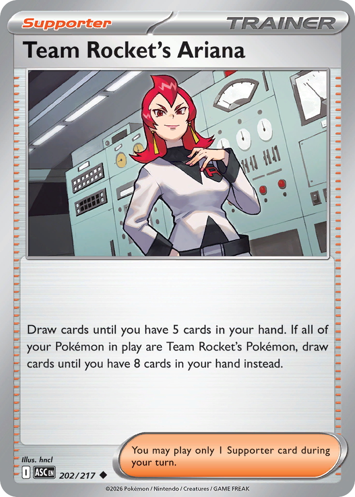 Team Rocket's Ariana — ME: Ascended Heroes #202/217