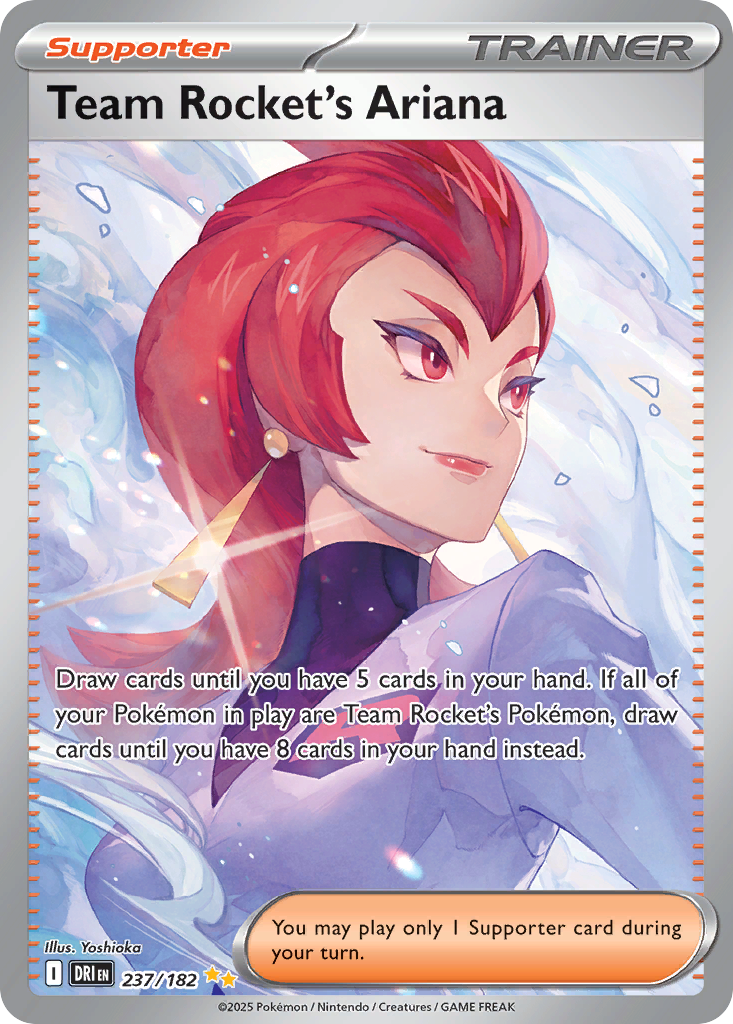 Team Rocket's Ariana — SV10: Destined Rivals #237/182