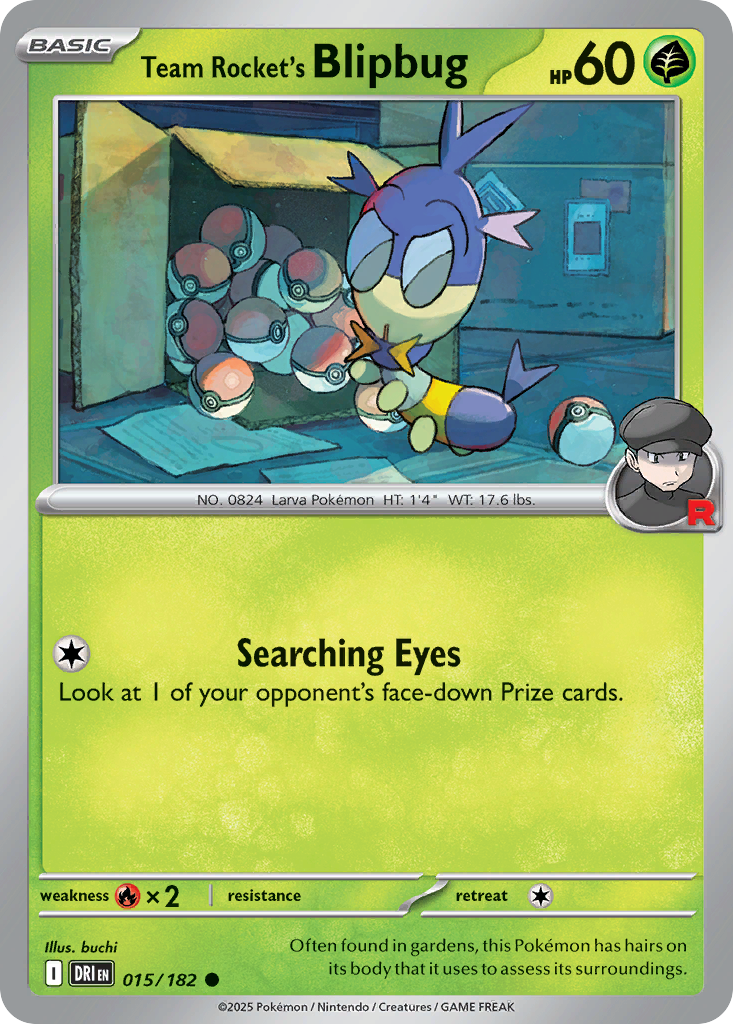 Team Rocket's Blipbug — SV10: Destined Rivals #015/182