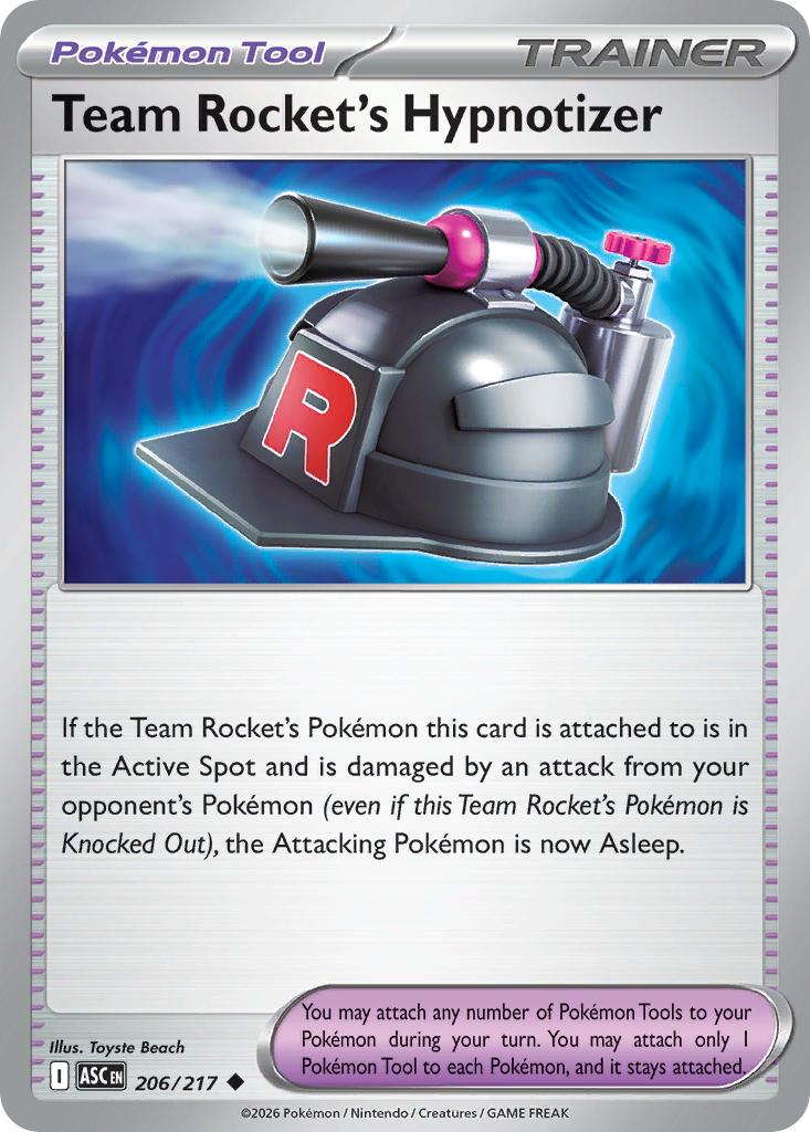 Team Rocket's Hypnotizer — ME: Ascended Heroes #206/217