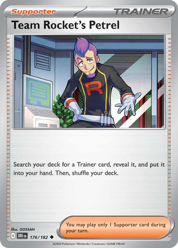 Team Rocket's Petrel — SV10: Destined Rivals #176/182