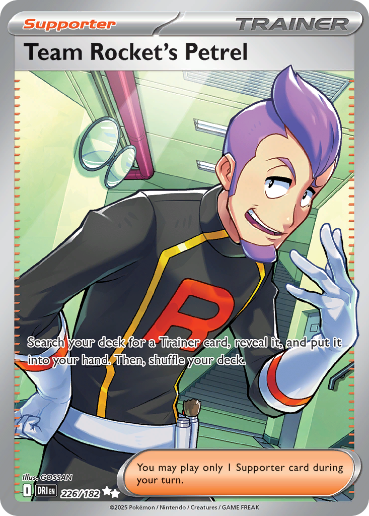 Team Rocket's Petrel — SV10: Destined Rivals #226/182