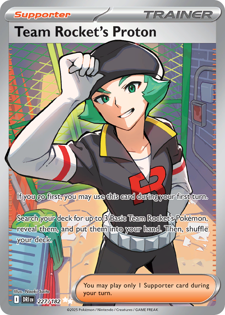 Team Rocket's Proton — SV10: Destined Rivals #227/182